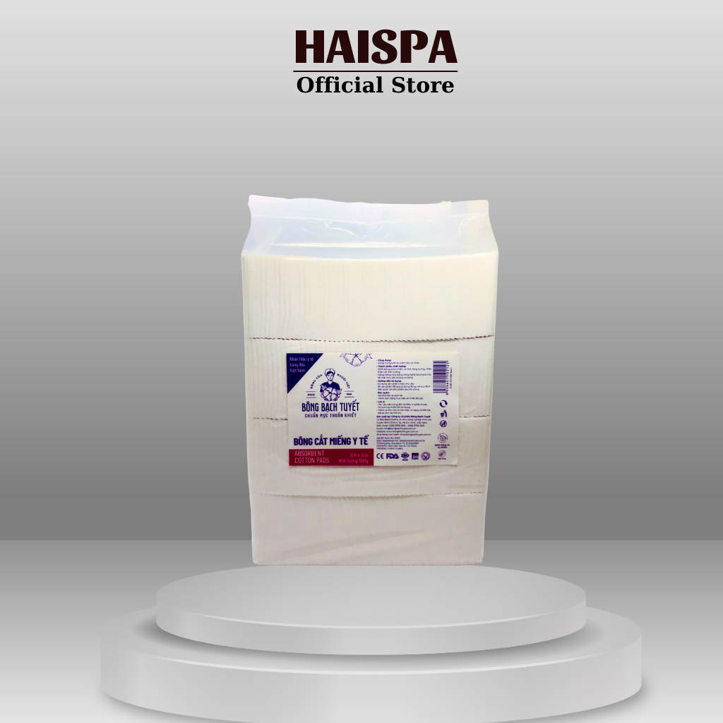 Bông gòn bạch tuyết cắt miếng, Bông tẩy trang – Giải pháp chăm sóc da an toàn, tiện lợi